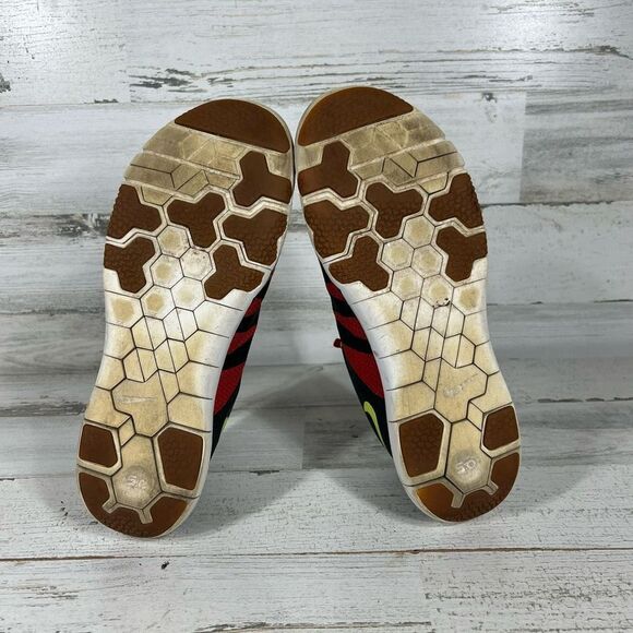 Nike‎ Men's Free Trainer 5.0 V6 719922 670 Running Shoes Black Red Size 8 US - Picture 6 of 7